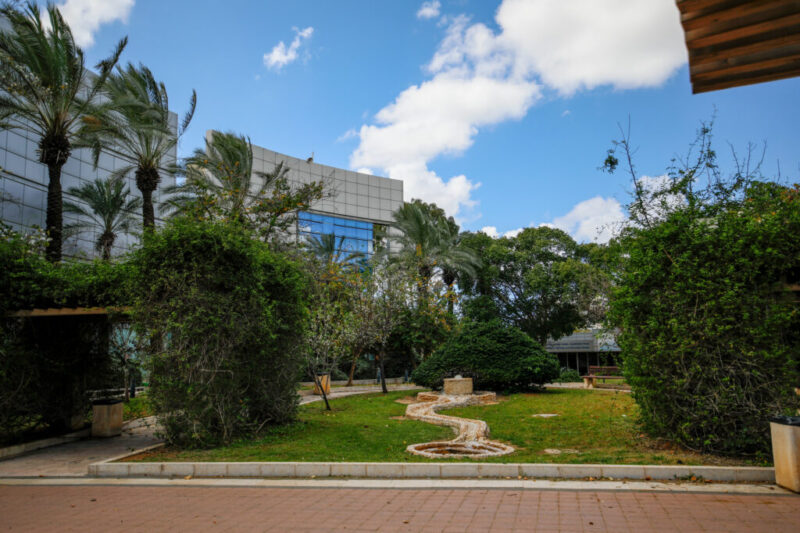 view of Bar Ilan campus