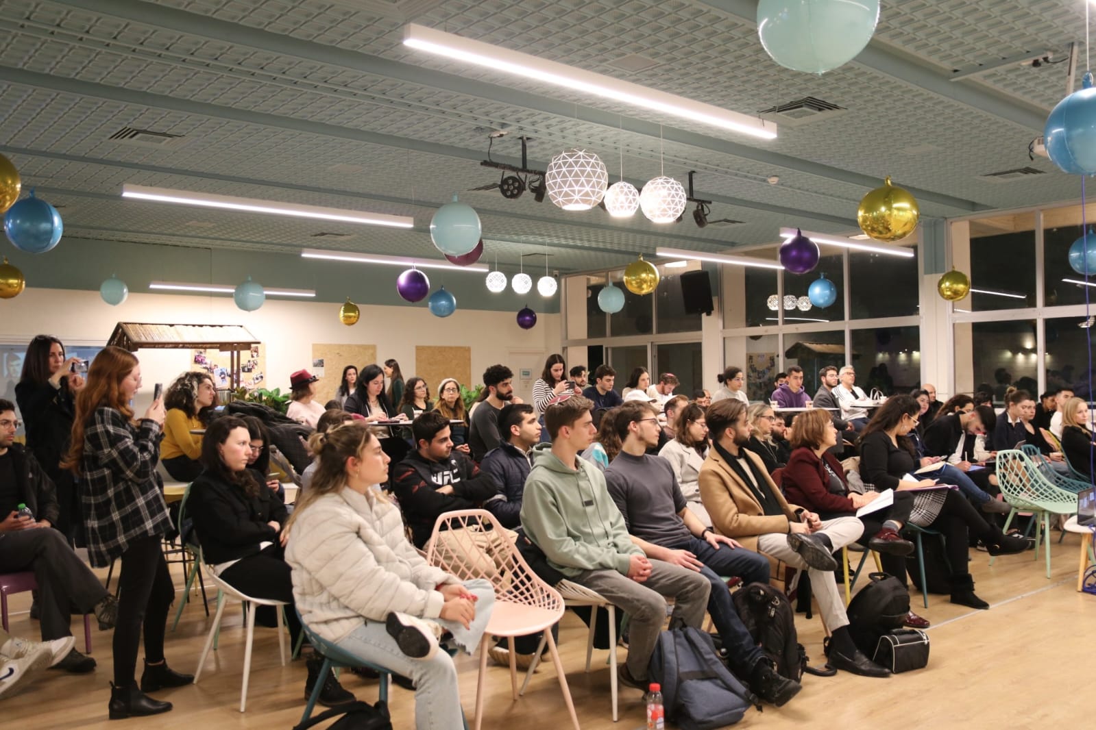 IE Program - students sitting in a class